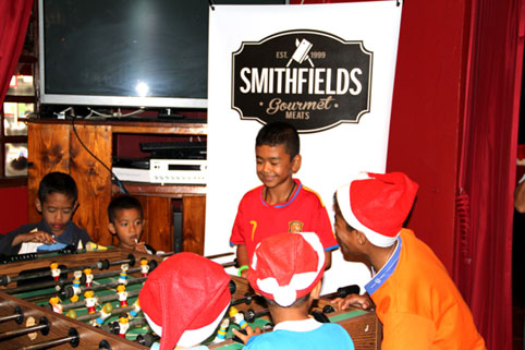 Christmas at The Camel Pub Ban Chang supports the Camillian Social Center Children living with HIV/AIDS yet again.