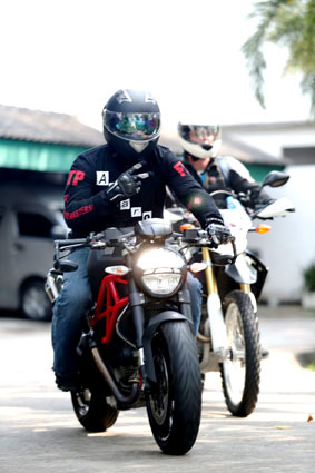 Pattaya Ducati visit the Camillian Social Center on the Sunday 28th of September 2014.