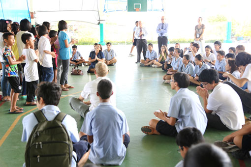 In April 2013 the children of The Camillian Social Center Rayong where invited to The Garden International School BanChang for a day of activities.
