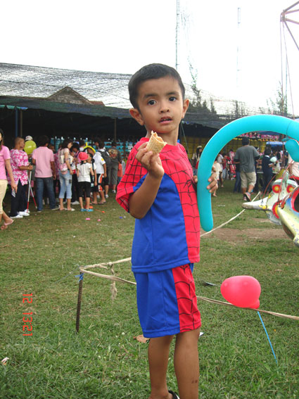 Camillian Social Center Children living with HIV/AIDS at the Jesters fair September 2010.