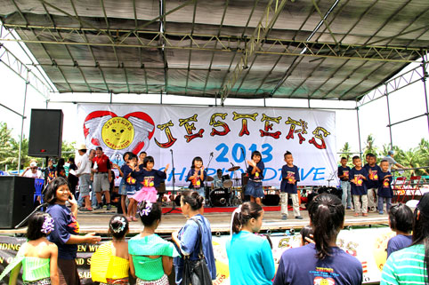 The Jesters Fair September the 8th 2013 a little sunshine the Camillian Social Center Rayong to help the children living with HIV/AIDS.