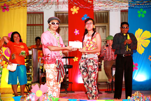 Songkran 2014 for children living with HIV/AIDS at the Camillian Social Center Rayong