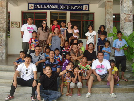 news letter for the Camillian Social Center Rayong Thailand children living with HIV/AIDS